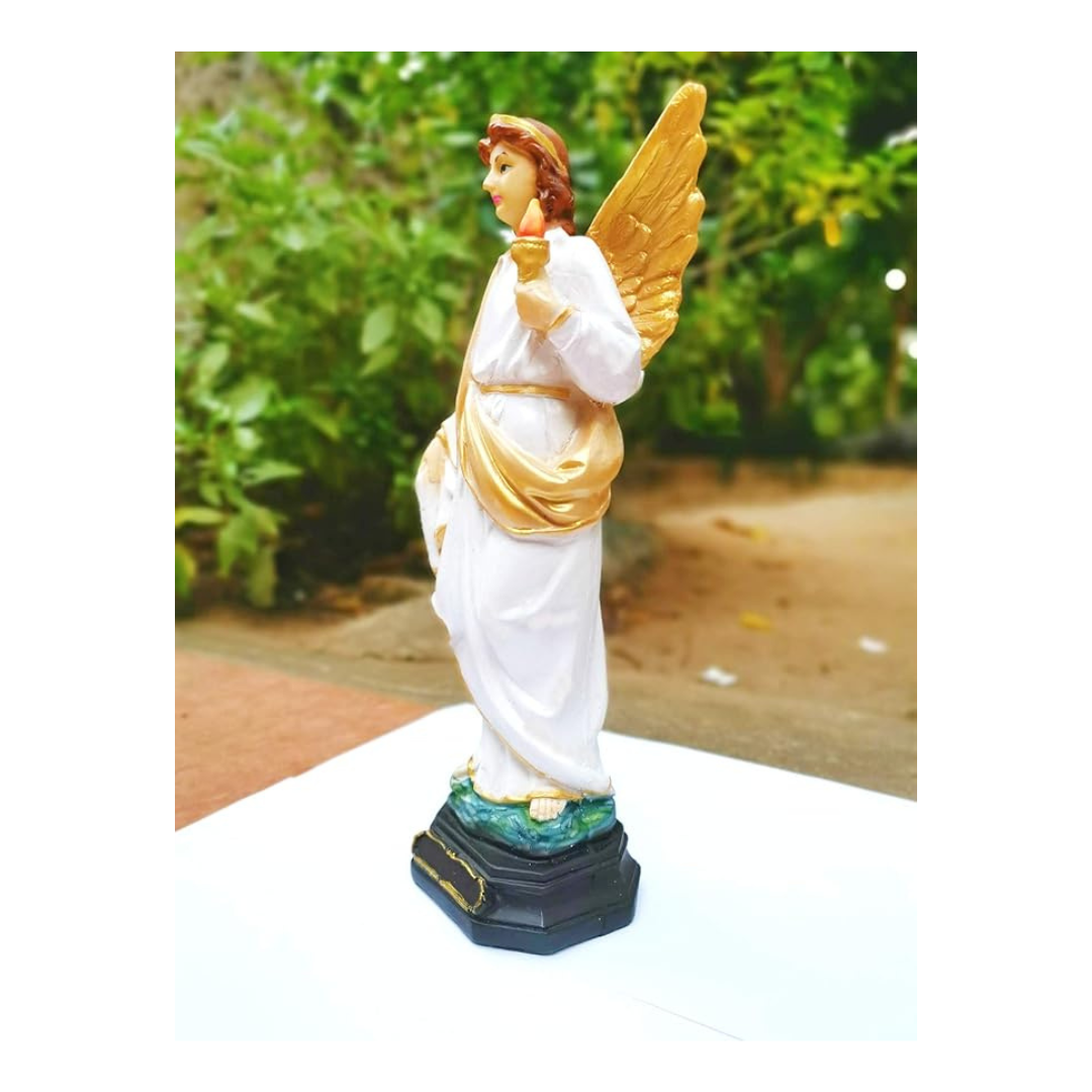 Newven 1 Feet Guardian Angel showpiece Idol Catholic Wall Decorative Christian Statues