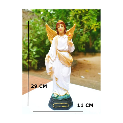 Newven 1 Feet Guardian Angel showpiece Idol Catholic Wall Decorative Christian Statues
