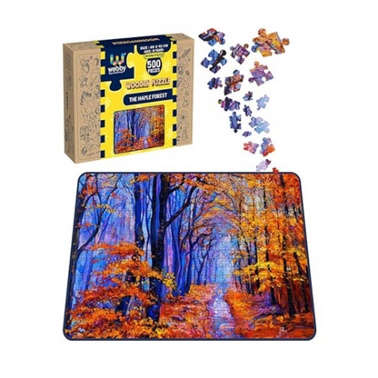 Webby Kids The Maple Forest Wooden Jigsaw Puzzle 500 Pieces