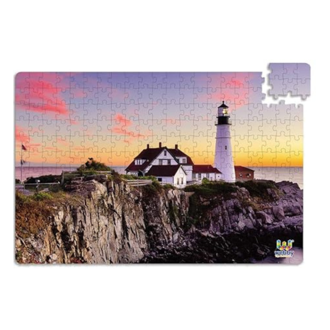 Webby Kids Portland Head Light Jigsaw Puzzle 252 Pieces