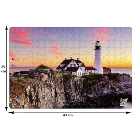 Webby Kids Portland Head Light Jigsaw Puzzle 252 Pieces