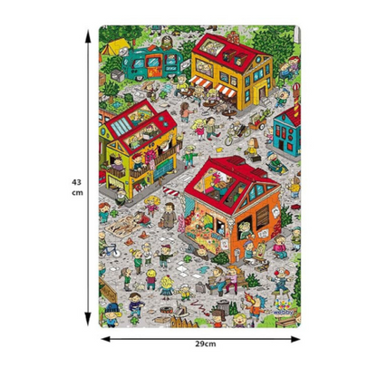 Webby Kids City Life Illustration Jigsaw Puzzle 252 Pieces