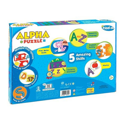 Imagimake Alpha Puzzle Alphabets for Kids Learning Educational Toys