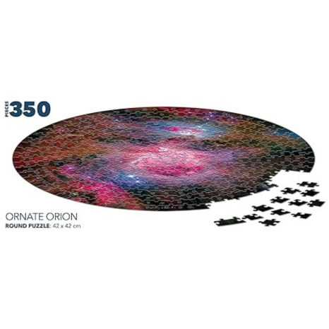 Frank Ornate Orion 350 Piece Round Puzzle Jigsaw Puzzle for Kids for Focus Memory Mental Boost - 34704