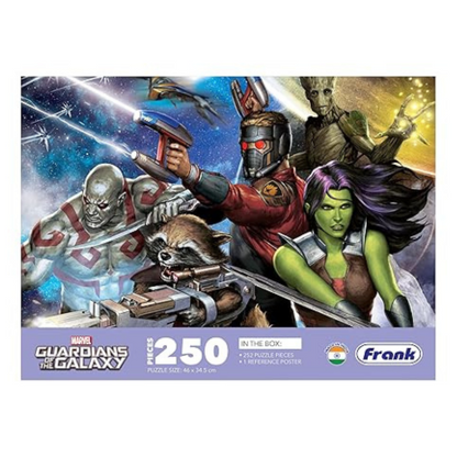 Frank Marvel Guardians of The Galaxy 250-Piece Puzzle for Adults and Kids Focus Memory Mental Boost - 90167