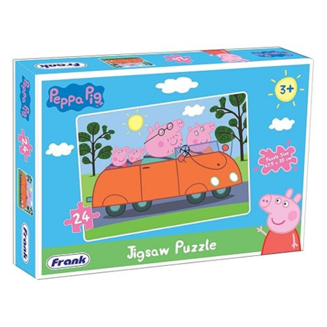 Frank Peppa Pig Jigsaw Puzzle (24 Pieces) for Kids Focus and Memory Skills – 60403
