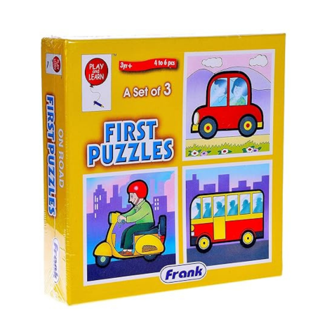 Frank On Road Jigsaw Puzzle for Kids 3 Years & Above Focus and Memory Skills – 10207