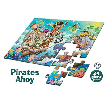 Frank Pirates Ahoy Sea Adventure Giant Floor Jigsaw Puzzle Focus and Memory - 15305