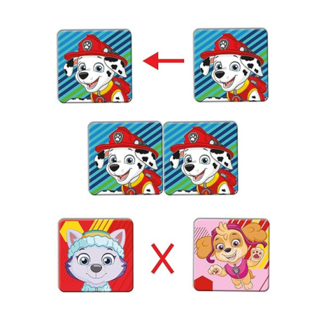 Frank Paw Patrol Pairs (A Memory Game) for 3 Years and Above Focus and Memory - 70304
