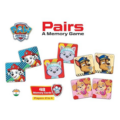 Frank Paw Patrol Pairs (A Memory Game) for 3 Years and Above Focus and Memory - 70304