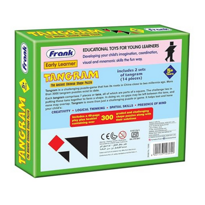 Frank Tangram Puzzle for Kids Fun and Educational Puzzle Solving Skills and Creativity - 10369