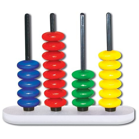 Frank Abacus Number Counting Tool for Kids 5 Years & Above Perfect for Learning Games – 10132