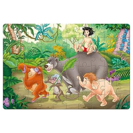 Frank Disney The Jungle Book Jigsaw Puzzle (60 Pieces) Educational Puzzle for Focus and Memory -11532