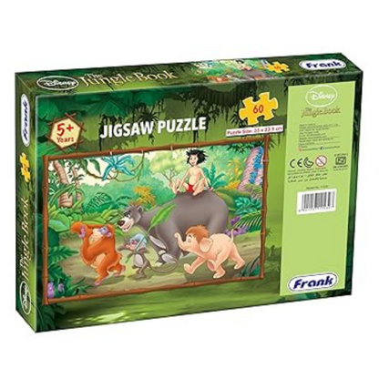 Frank Disney The Jungle Book Jigsaw Puzzle (60 Pieces) Educational Puzzle for Focus and Memory -11532