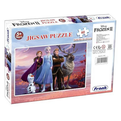 Frank Disney Frozen 2 Jigsaw Puzzle (60 Pieces) for Kids Above Puzzle for Focus and Memory -11552