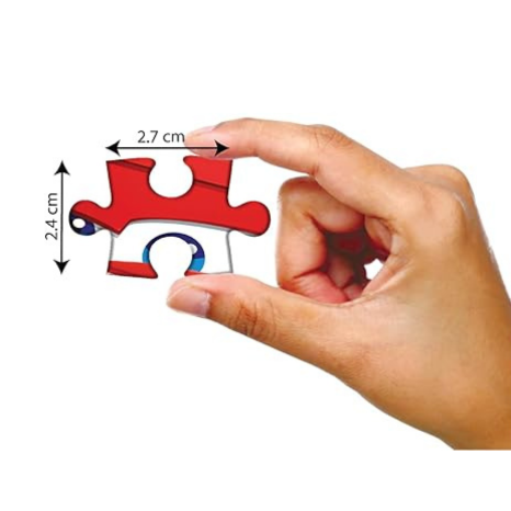 Frank Spider Man Jigsaw Puzzle for 5+ Years Set of 3 Multicolour for Focus and Mmemory - 90147