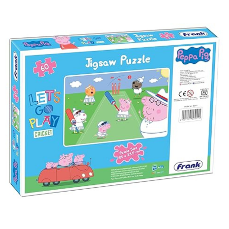 Frank Peppa Pig Jigsaw Puzzle (60 Pieces) for Kids Above Puzzle for Focus and Memory -60411