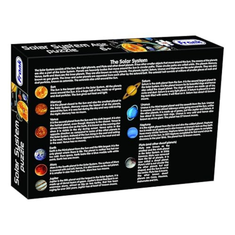 Frank Solar System Outer Space Puzzle for 6 Year and Above Memory Mental Boost - 10155