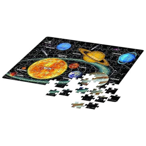 Frank Solar System Outer Space Puzzle for 6 Year and Above Memory Mental Boost - 10155