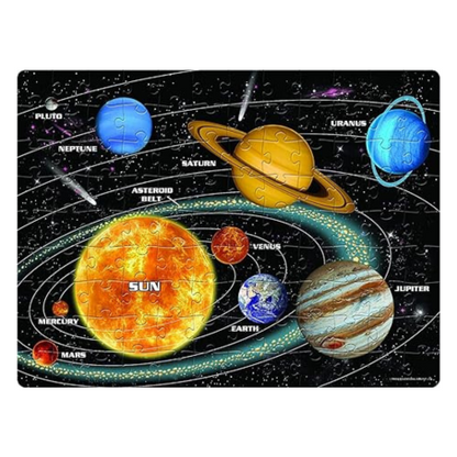 Frank Solar System Outer Space Puzzle for 6 Year and Above Memory Mental Boost - 10155