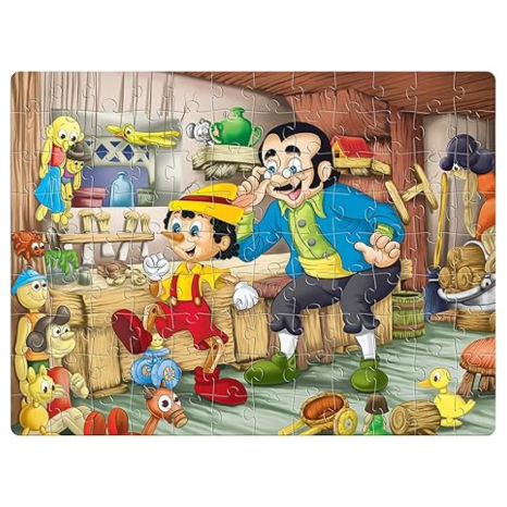 Frank Pinochhio Jigsaw Puzzle (108 Pieces) for Kids Puzzle for Focus and Memory -33414