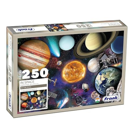 Frank in Space Jigsaw Puzzle (250 Pieces) for Kids Educational Puzzle for Focus and Memory -34505