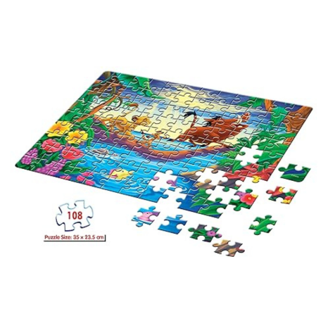 Frank Disney The Lion King Jigsaw Puzzle (108 Pieces) for Kids Puzzle for Focus and Memory -11830