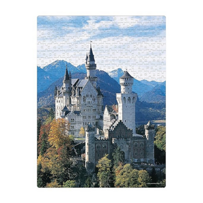 Frank Neuschwanstein Jigsaw Puzzle (500 Pieces) for Adults and Kid for Focus and Memory -33903