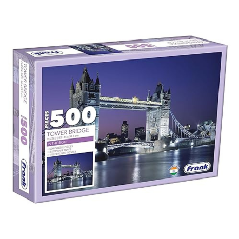 Frank Tower Bridge Jigsaw Puzzle (500 Pieces) for Adults and Kid for Focus and Memory -33904