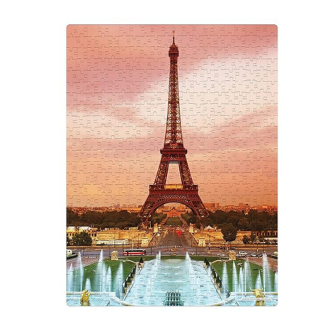 Frank Eiffel Tower Jigsaw Puzzle (500 Pieces) for Adults and Kid for Focus and Memory -33906