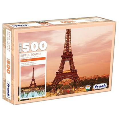 Frank Eiffel Tower Jigsaw Puzzle (500 Pieces) for Adults and Kid for Focus and Memory -33906