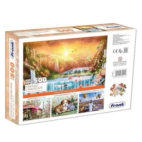 Frank Fantasy Landscape Jigsaw Puzzle (500 Pieces) for Adults and Kid for Focus and Memory -33921