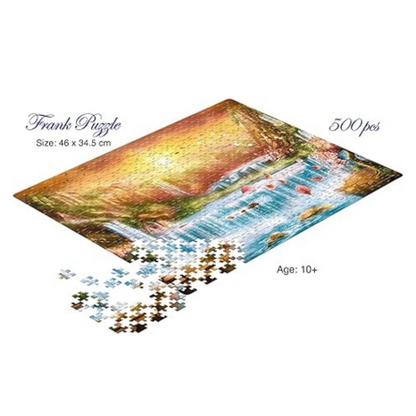 Frank Fantasy Landscape Jigsaw Puzzle (500 Pieces) for Adults and Kid for Focus and Memory -33921