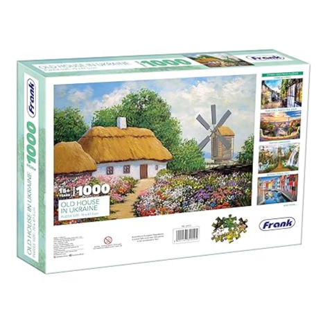 Frank Old House in Ukraine Jigsaw Puzzle (1000 Pieces) for Adults and Kid for Focus and Memory -34012