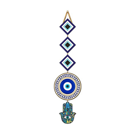 Angel Infinite Wooden Wall Hanging For Door Wall Nazar Battu For Home & Office Bedroom