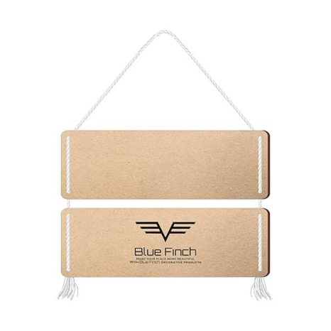 Blue Finch Welcome To Our Home Wall Hanging Decor Sign for Home Door Decoration and Livingroom