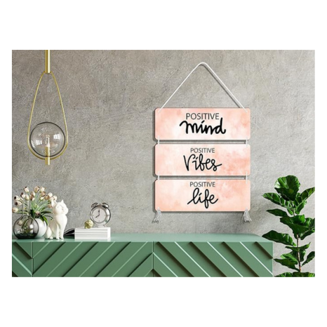 Blue Finch Wall Decor Motivational Quotes Wall Hanging Decor for Office Quotes Wall Hanging