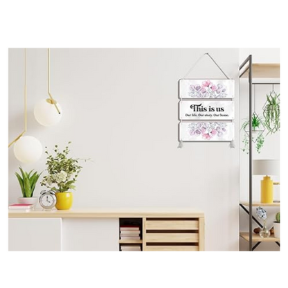 Blue Finch Home Decor Wall hanging This Is Us Wall Art for Wall Decor or Living Room Wall Decoration Items