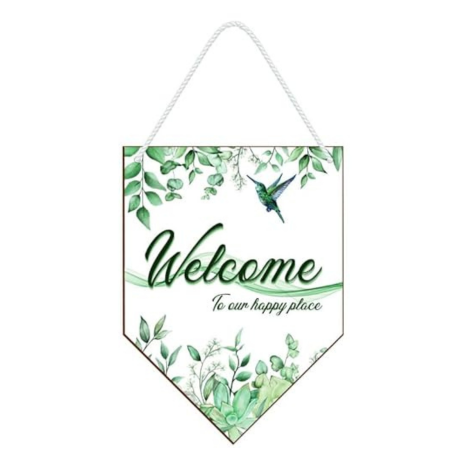 Blue Finch Welcome Home Wall Hanging Decoration For Front Door Hanging Decor and Living Room