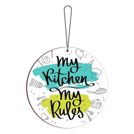 Blue Finch Kitchen Wall Hanging Decor (Multi 1)