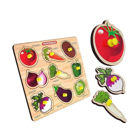 Highroof Wooden Puzzle Set Wooden Toys For Kids 3 + Jigsaw Puzzles For Adults Baby Learning