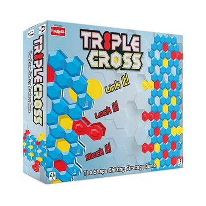 Funskool Games Triple Cross The shapeshifting strategy game Get 3 disc in a row Family Games