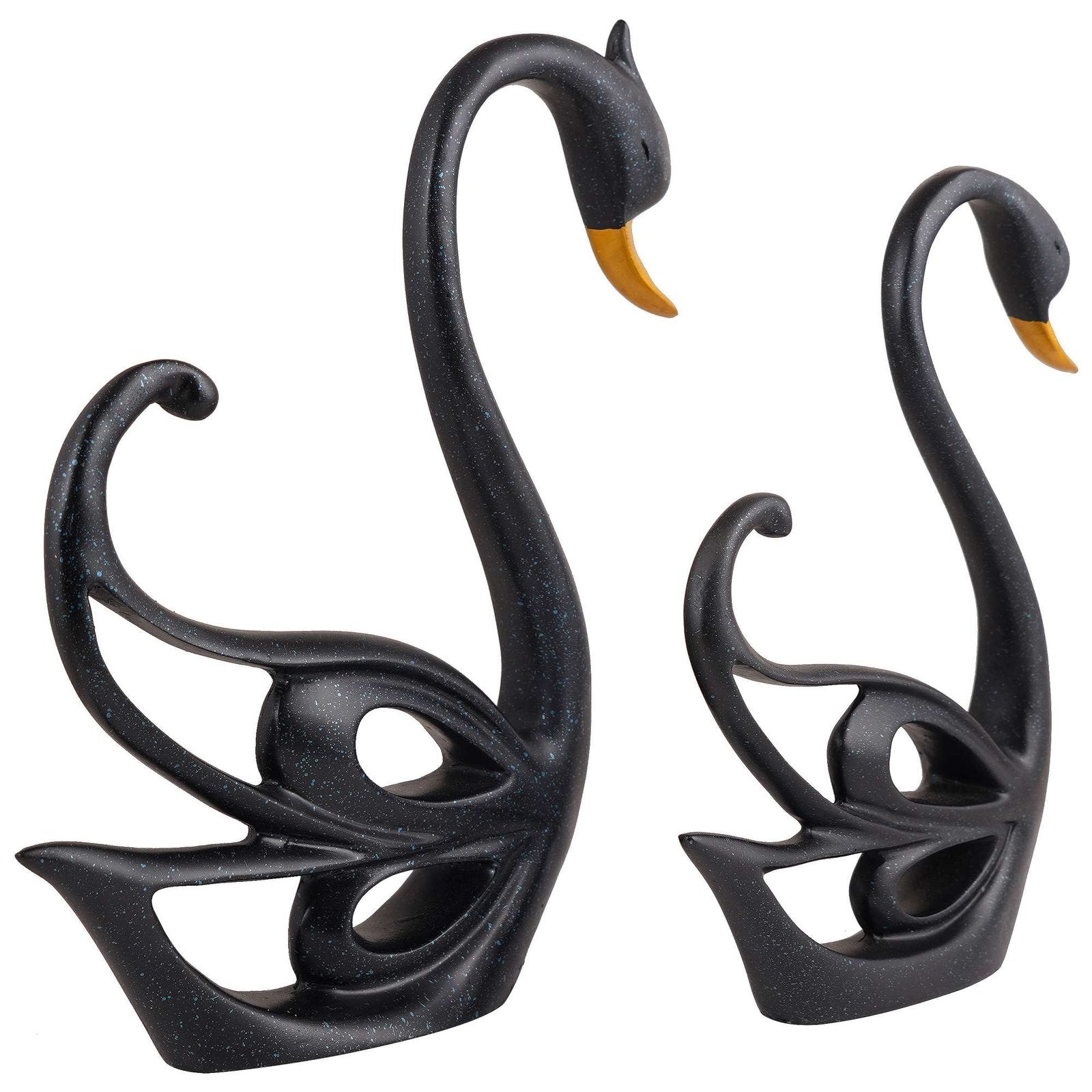 Good Luck Black Swan Home Decor Showpiece, Idols, Figurine for Home Office Decor| Gift Item