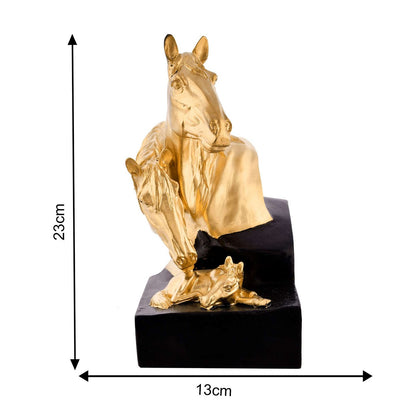 Horse Face Statue