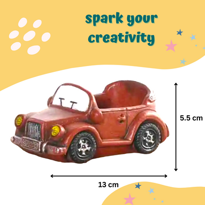 Paint Your Own Planter - Vintage Car
