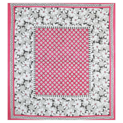 100% Pure Cotton Traditional Printed Bedsheet for Double Bed King Size Bedsheet with 2 Pillow Covers