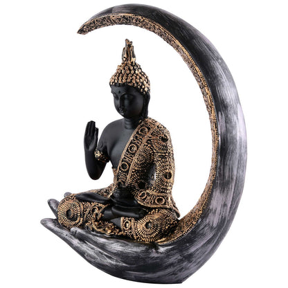 Buddha Idol Statue Showpiece Gift Gifting Item Polystone Home Decor Decoration