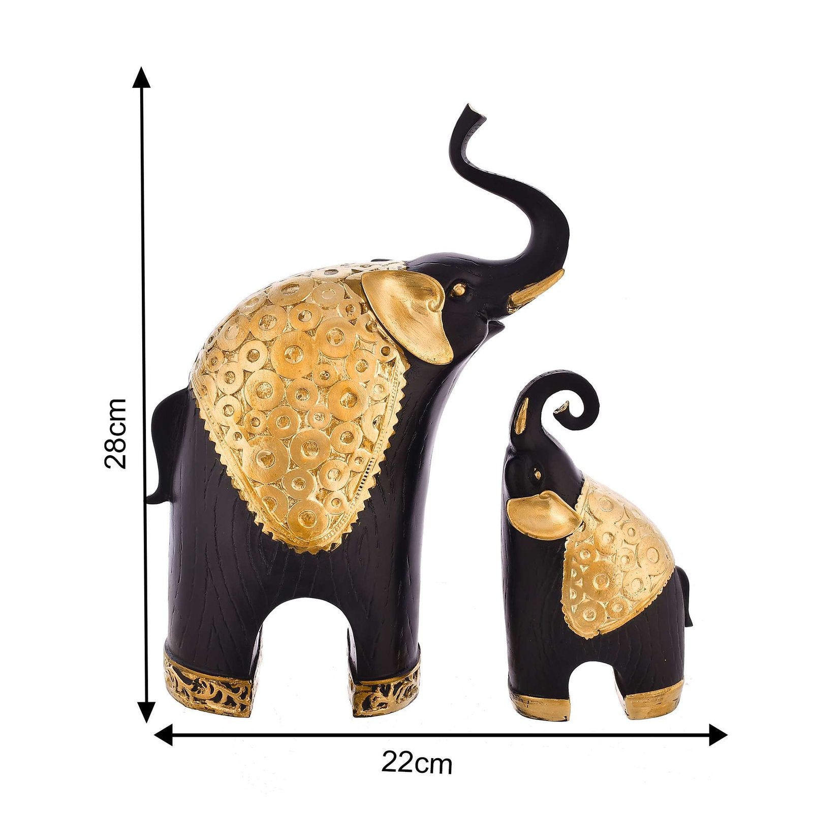 Elephant Pair Statue