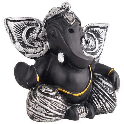 Ganesha Statue Idol Shriganesh Bhagwan Murti / Home, Office Decor / Car Dashboard / Side Table Brass Ganpati / Lord Vinayaka Statue / God of Luck & Success Sculpture / Gift Items