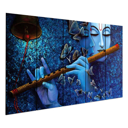 SET OF 5 DIGITAL WALL PAINTING